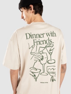 ★another COTTON LAB★Dinner with Friends OversizedT-Shirt★ Another Cotton Lab Dinner With Friends T-Shirt – Buy now